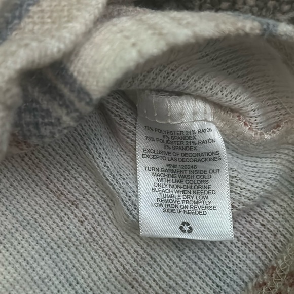 Wallflower boho hoodie size M - Picture 4 of 8